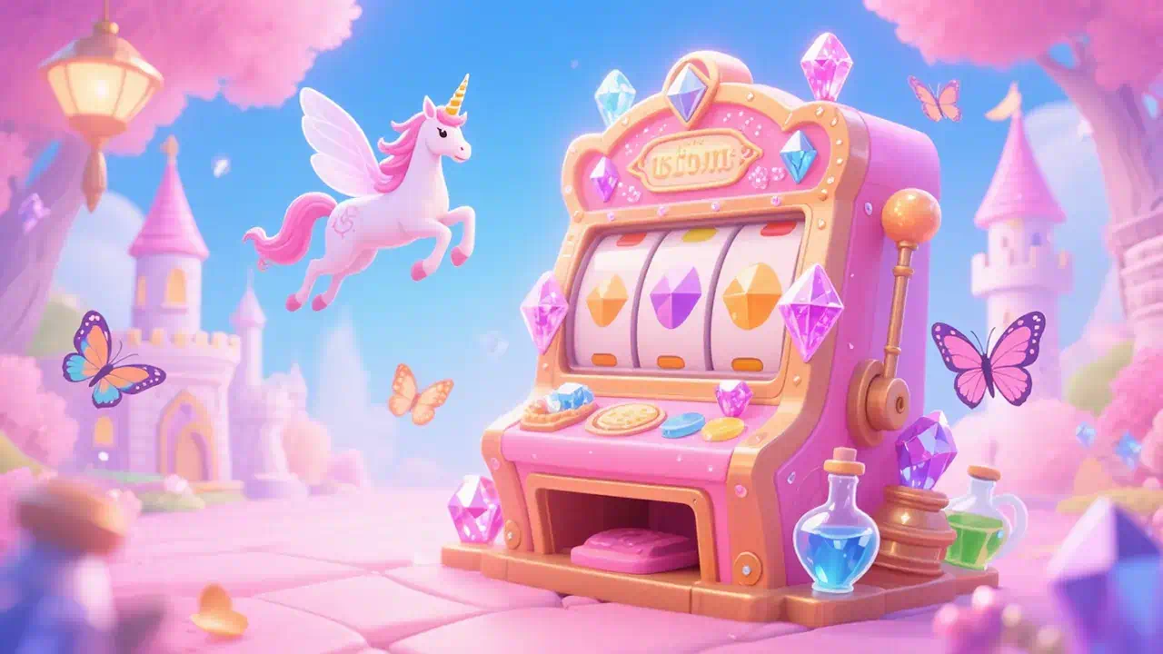 8zz.com slot com cristais reluzentes em cenário ártico coberto de neve e gelo cintilante